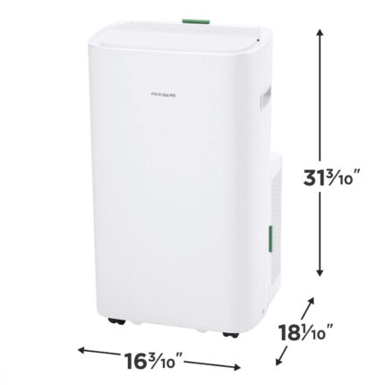 Frigidaire 14000 BTU 3-in-1 Connected Portable Air Conditioner in White