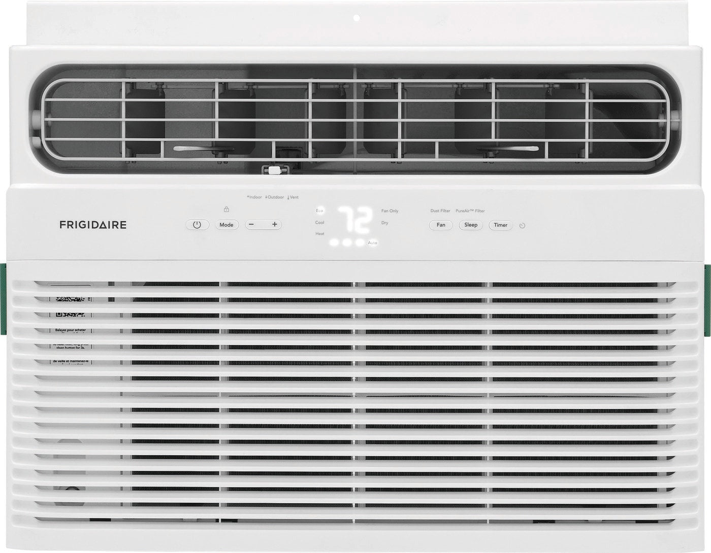 FHWH124WB2-HOV_80ce4e3d-0aa8-4f36-8150-4bbcfabe843a Frigidaire 12,000 BTU Window Air Conditioner with Supplemental Heat White