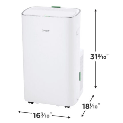 Frigidaire Gallery 14,000 BTU Smart Inverter Portable AC with Supplemental Heat